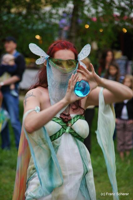 4. Elfenfestival Blumenthal - Christine mit einem bezaubernden Elfentanz