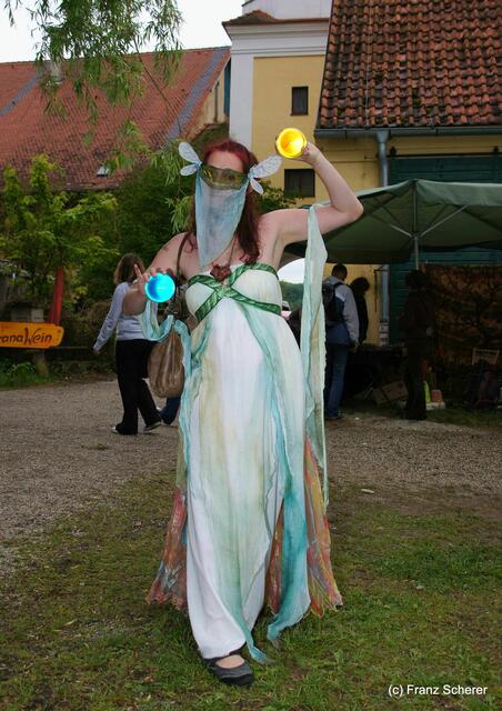 4. Elfenfestival Blumenthal - Christine mit einem bezaubernden Elfentanz