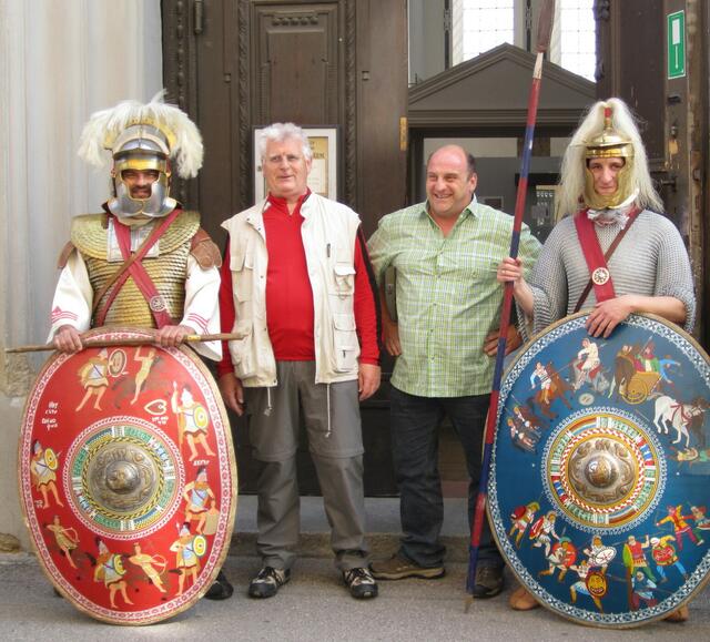 Von Römern geschützt, Erwin Fath und Günter Bugar
