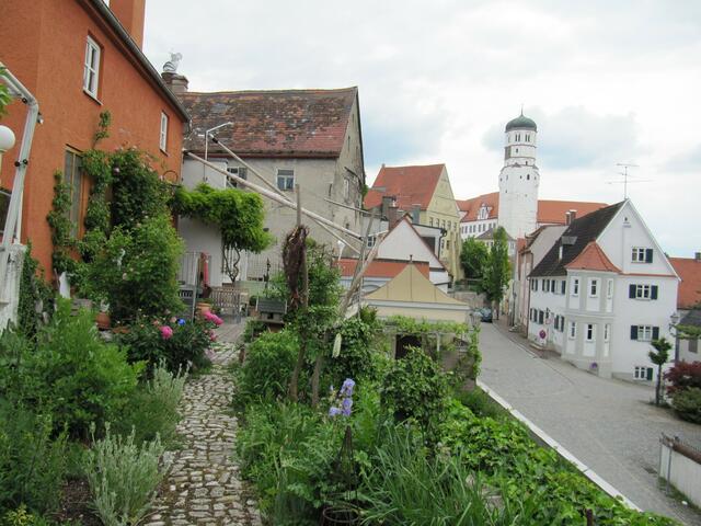 Blick auf die Altstadt ...