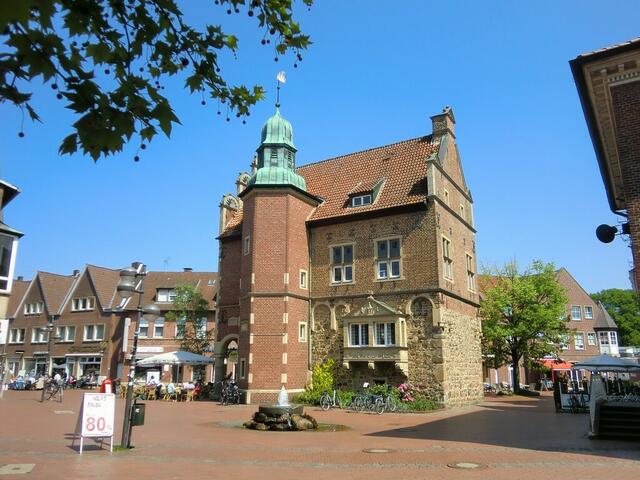 Rathaus der Stadt Meppen/Emsland.