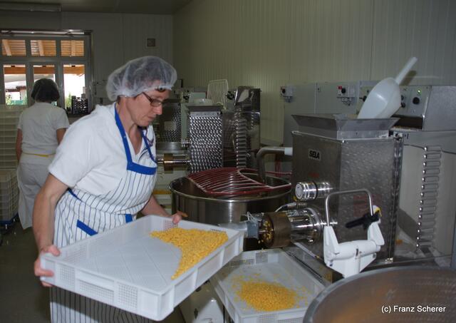 Lärchenhof-Nudeln aus Friedberg-Rinnenthal - Nudelproduktion