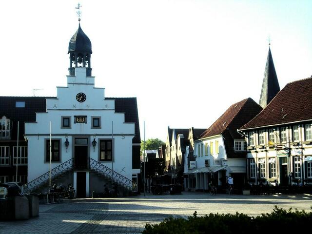 Das Rathaus in Lingen/Ems.