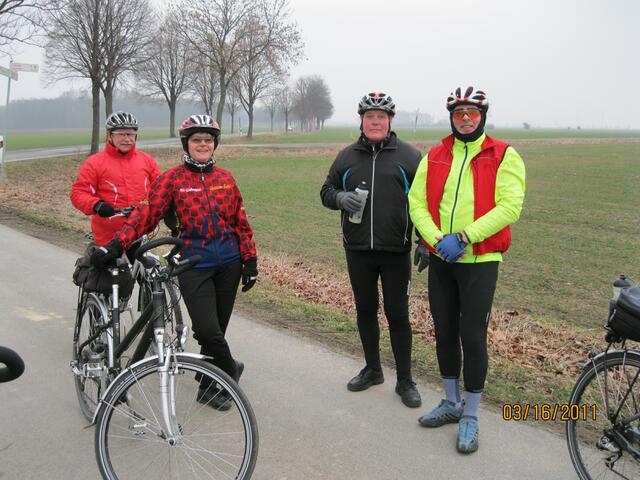 Mit Winterbekleidung