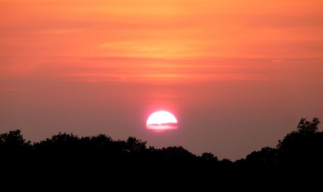 Ein Sonnenuntergang der VERZAUBERT!