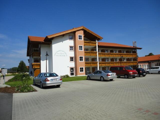 Teilansicht des Hauses