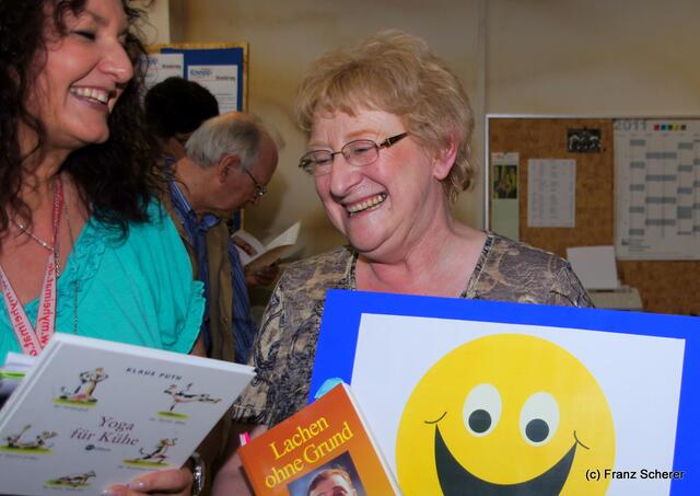 Friedberger Kneipp-Gesundheitstag am 21.05.2011 - Lach-Yoga mit Marie Brandmeir-Zettl - Lachen ohne Grund ist kerngesund!