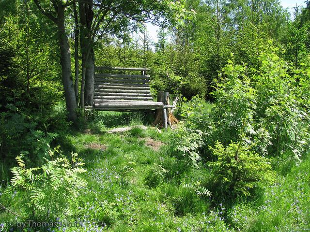 Da kann man bei herrlicher Fernsicht ausruhen.