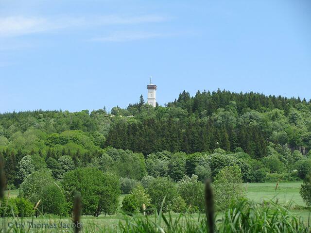 Blick zum Pöhlberg