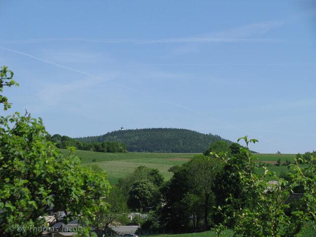 Blick zum Pöhlberg
