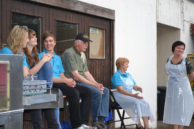 Eine kleine Pause kurz vor dem Ansturm!