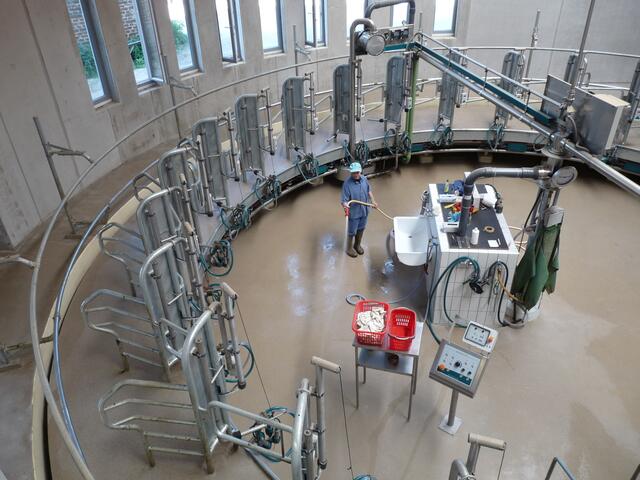 alles wird ausgespritzt