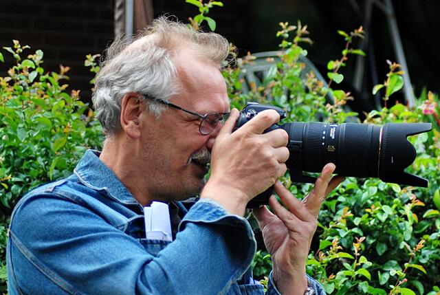 Ach ja, fotografieren kann er auch ...