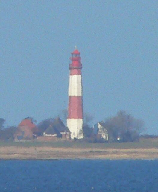 Flügger Leuchtturm im Nebel