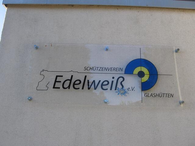 Hier ist der SV edelweiß Glashütten zu Hause.
