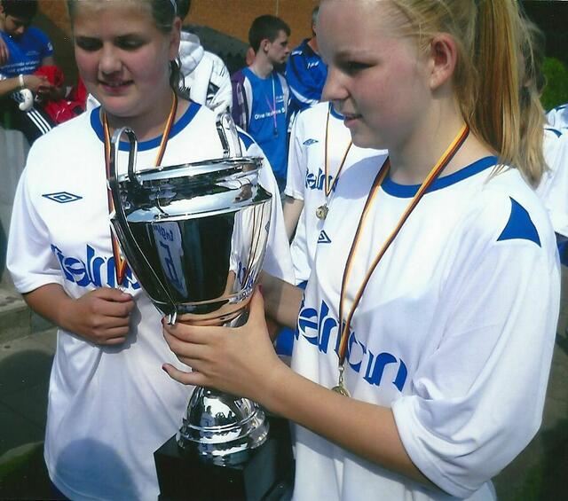 Dem Pokal ganz nah