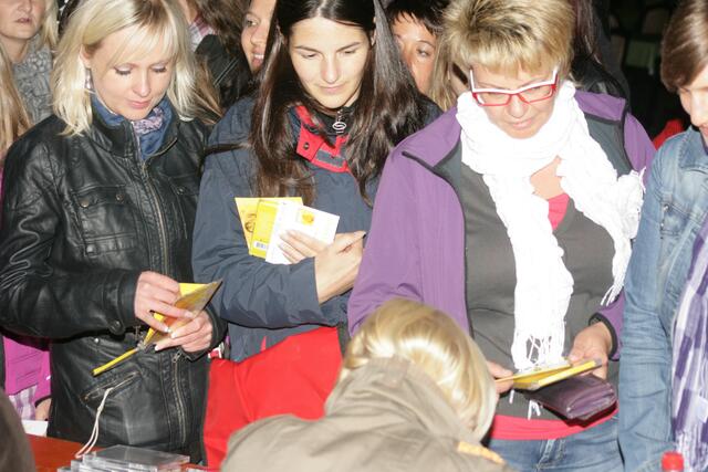 Autogramme waren sehr gefragt