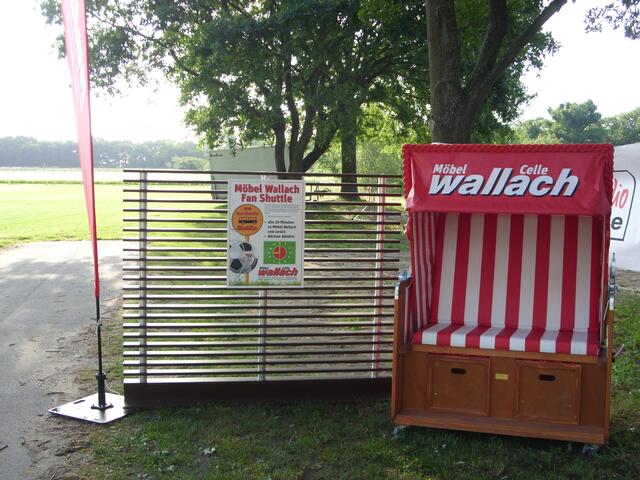 Samstagmorgen 7.30 Uhr beim RSE - Urlaubsfeeling gesponsert von Möbel Wallach, Celle