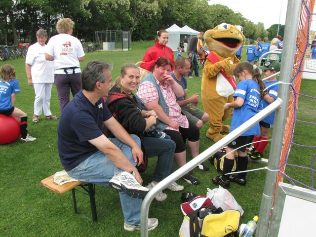 Zuschauer beim Soccer Turnier