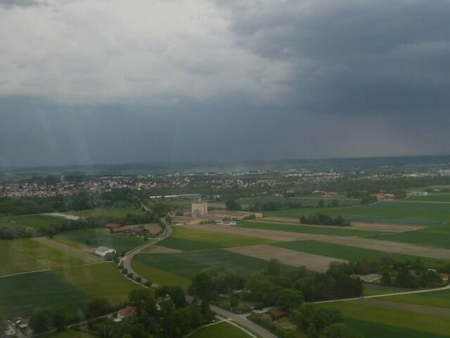 Im Anflug auf Gersthofen