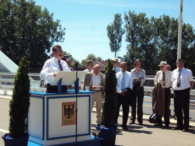 .. auch Franz Josef Pschierer, Staatssekretär im bayerischen Finanzministerium spricht ein Grußwort an die Anwesenden