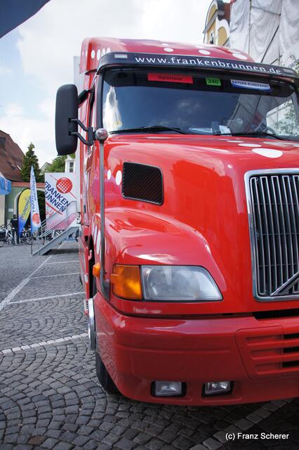 Bayern Rundfahrt 2011 - Einzelzeitfahren in Friedberg - Impressionen vom Zielbereich Marienplatz