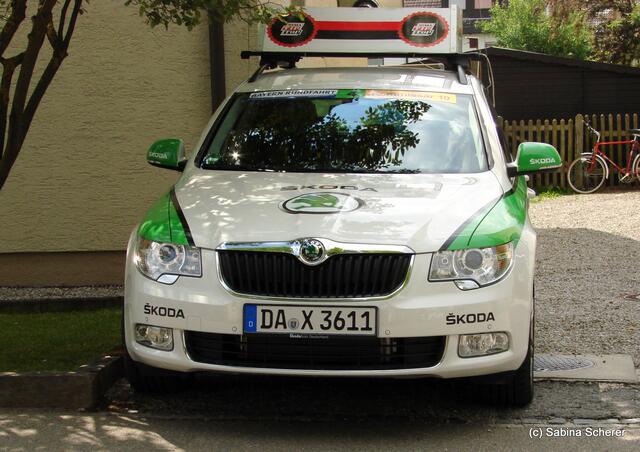 Bayern Rundfahrt 2011 - Einzelzeitfahren in Friedberg - Impressionen vom Startbereich Wiffertshauser Straße