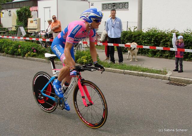 Bayern Rundfahrt 2011 - Einzelzeitfahren in Friedberg - Impressionen vom Startbereich Wiffertshauser Straße
