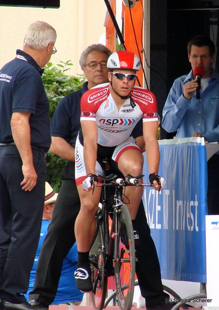 Bayern Rundfahrt 2011 - Einzelzeitfahren in Friedberg - Impressionen vom Startbereich Wiffertshauser Straße