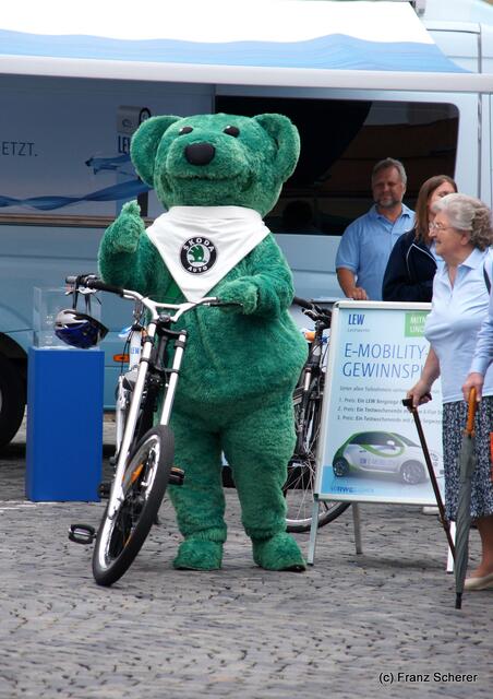 Bayern Rundfahrt 2011 - Einzelzeitfahren in Friedberg - Impressionen vom Zielbereich Marienplatz