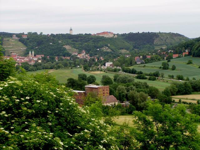 Blick nach Freyburg