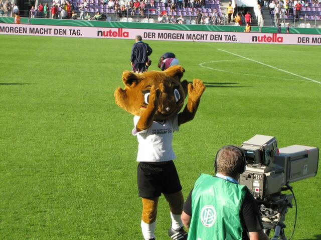Stimmungsmacherin die Katze " Karla Kick "