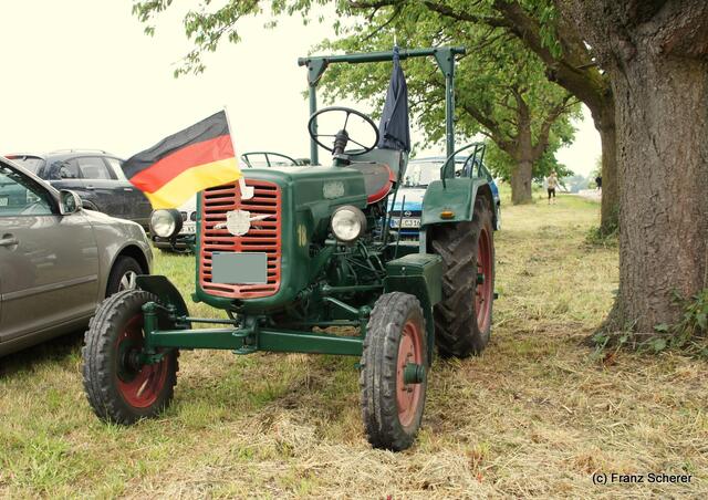 Brauereifest Kühbach 2011 - Standesgemäße Anreise zum Fest