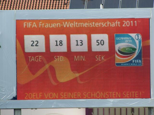 Die Zeitmaschine bis zum Eröffnungsspiel der WM 2011 in Berlin