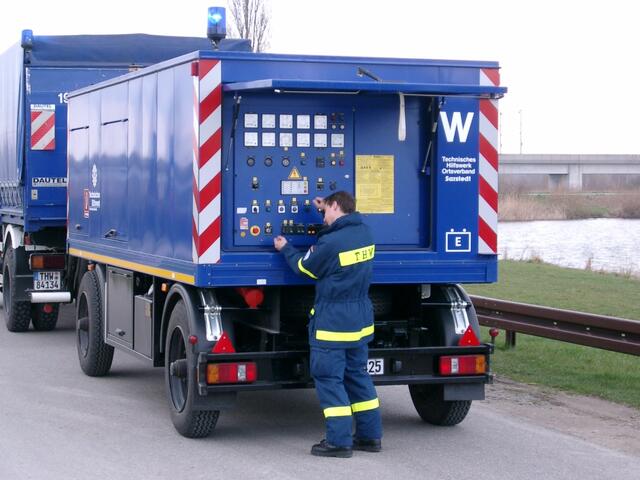 ...und einer Netzersatzanlage mit 175 kVA Leistung.
