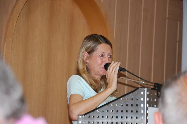 Marita Rau gibt Rechenschaftsbericht