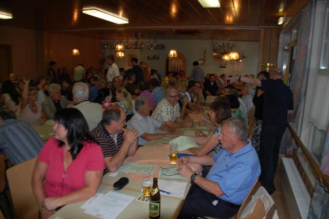 Viele TSV-Mitglieder fanden sich ein