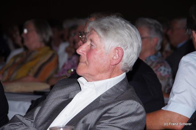 125 Jahre Heimatverein und Museum Friedberg - unter den Festgästen: Friedbergs Stadtarchivar Manfred Strehle
