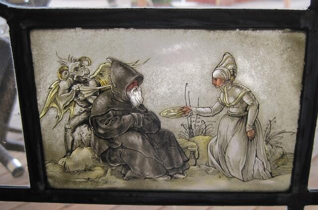 Fensterbild in der Erlebnisgastronomie Undosa