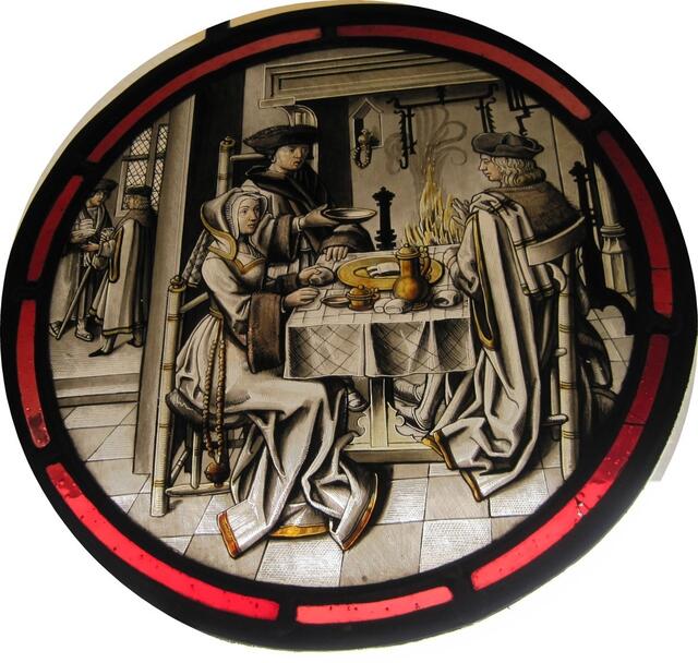 Fensterbild in der Erlebnisgastronomie Undosa