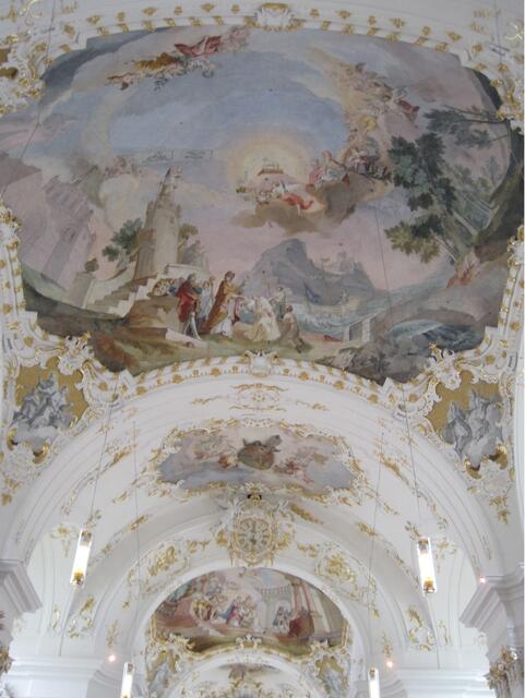 Deckenmalerei, einzigartig schön