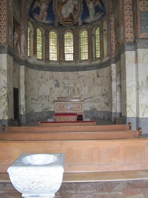 ... das Innere der Kapelle