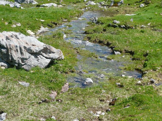 Die Lechquelle - Ausgangspunkt des 250 Kilometer langen Flusses