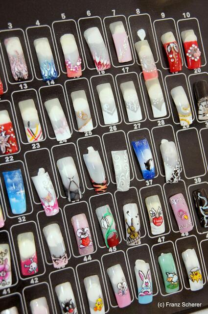Fabulous Naildesign - Jeder Fingernagel ist handbemalt und von Manuela Neumann als Unikat gefertigt