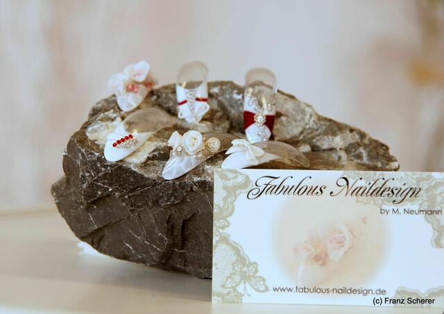 Fabulous Naildesign - Die plastischen Designs in Manuela Neumanns Hochzeitsservice begeistern viele Kunden