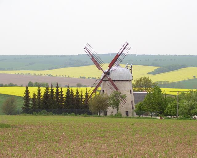 Windmühle in Obermöllern