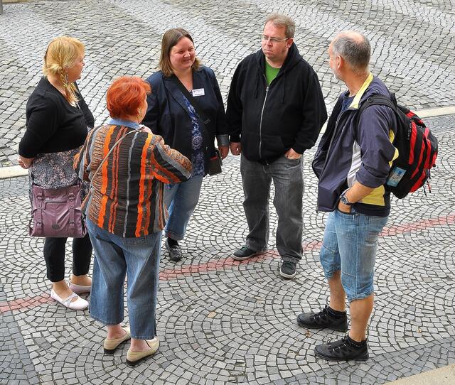 Silke, Rashia, Katja und Ehemann, Ralf (v.l.)