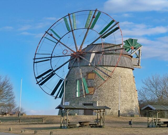 Windmühle in Eckardtsberga