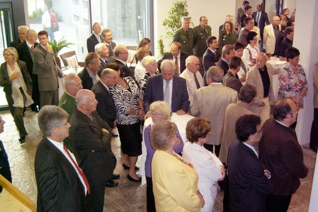 Hochrangige Gäste folgten der Einladung von Bürgermeister Fröhlich.