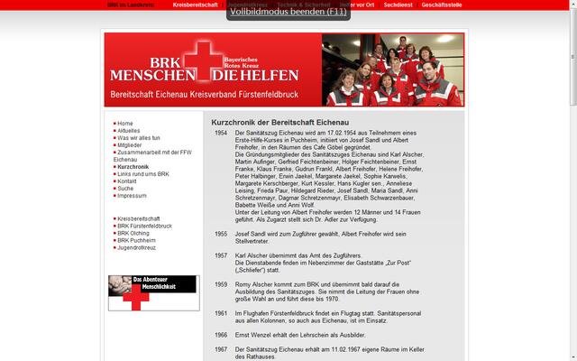 Geschichte des Roten Kreuzes in Eichenau